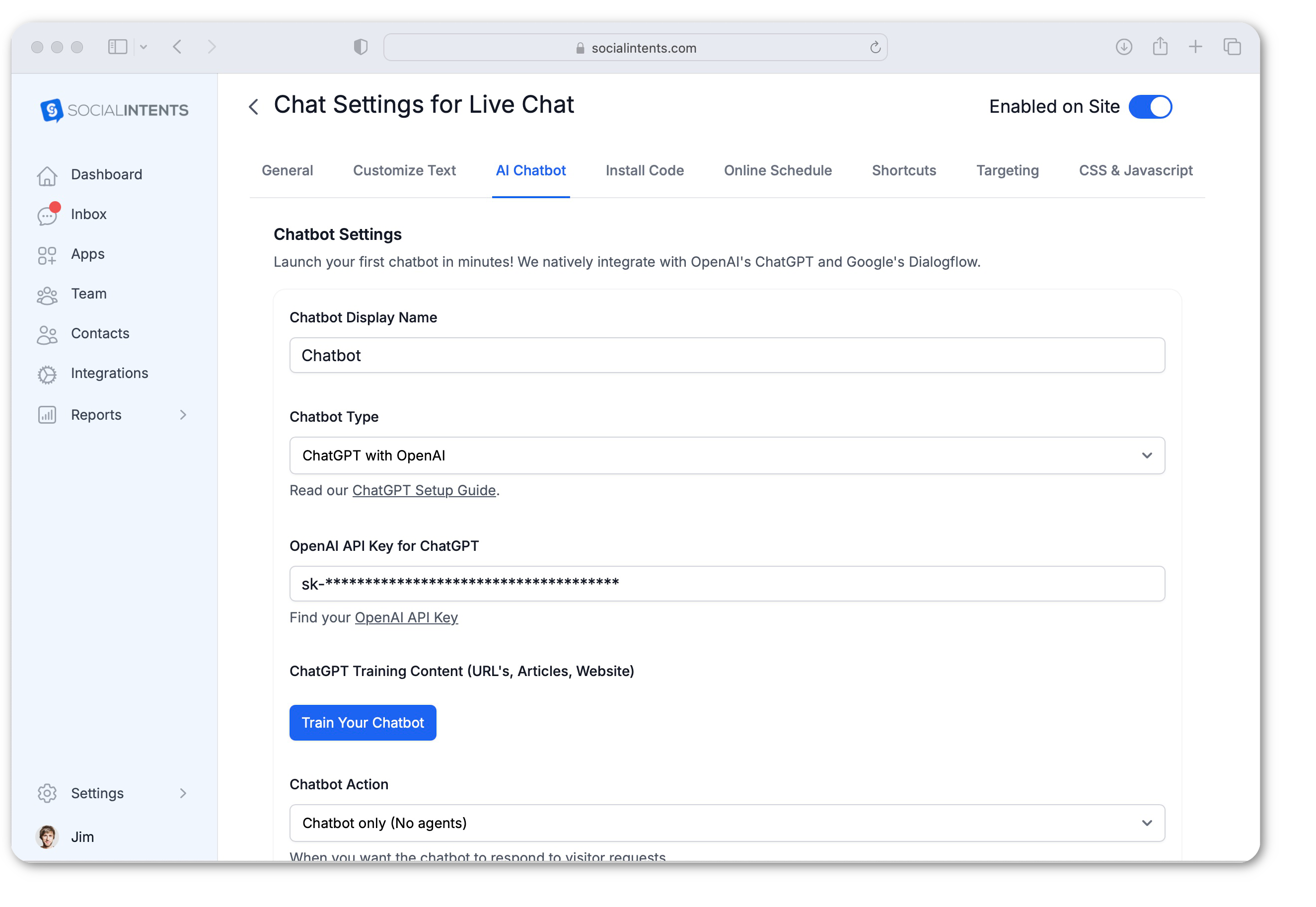 WhatsApp Chatbot Setup Step 2